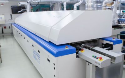 Nieuwe 10-zone reflow oven in gebruik genomen